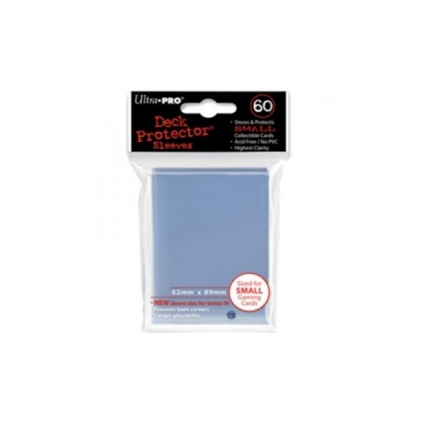 Ultra Pro Sleeves Clear - durchsichtig (60 H&uuml;llen) mini