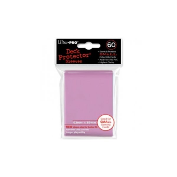Ultra Pro Sleeves Pink (60 H&uuml;llen) mini