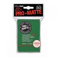 Ultra Pro Sleeves Pro-Matte Non-Glare: Green (50 H&uuml;llen)