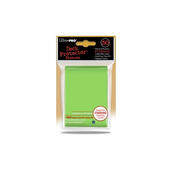 Ultra Pro Sleeves Lime Green (50 H&uuml;llen)