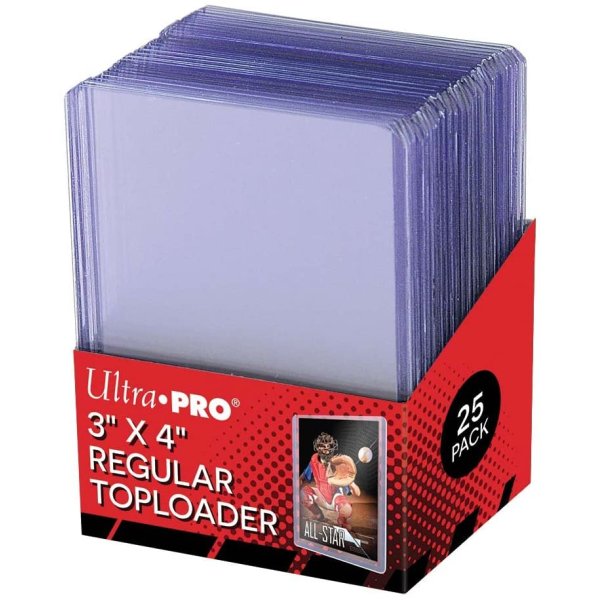 Ultra Pro Regular Toploader (extrem dicke Schutzh&uuml;llen) - 25 St&uuml;ck