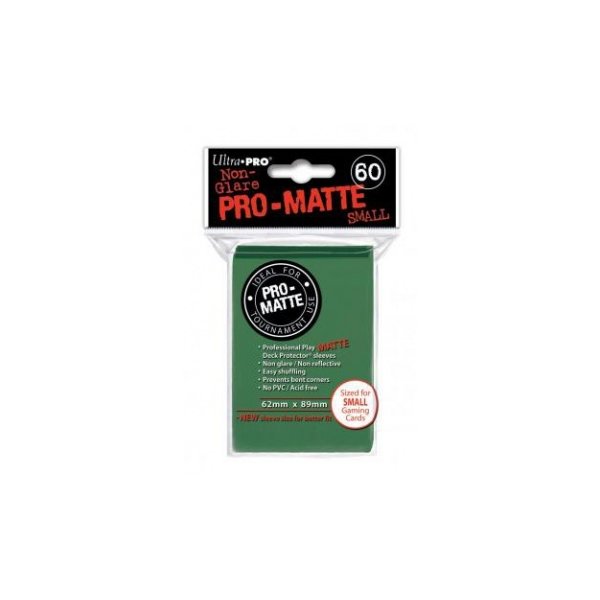 Ultra Pro Sleeves Pro-Matte: Gr&uuml;n matt (60 H&uuml;llen) mini