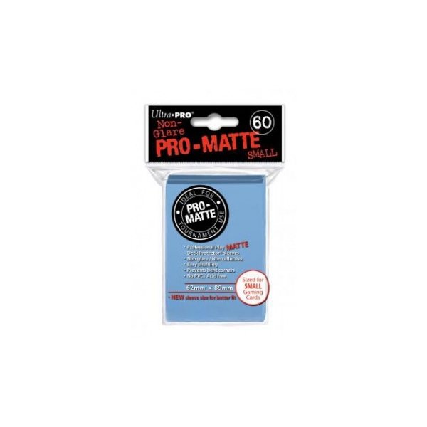 Ultra Pro Sleeves Pro-Matte: Hellblau matt (60 H&uuml;llen) mini