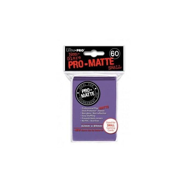 Ultra Pro Sleeves Pro-Matte: Lila matt (60 H&uuml;llen) mini