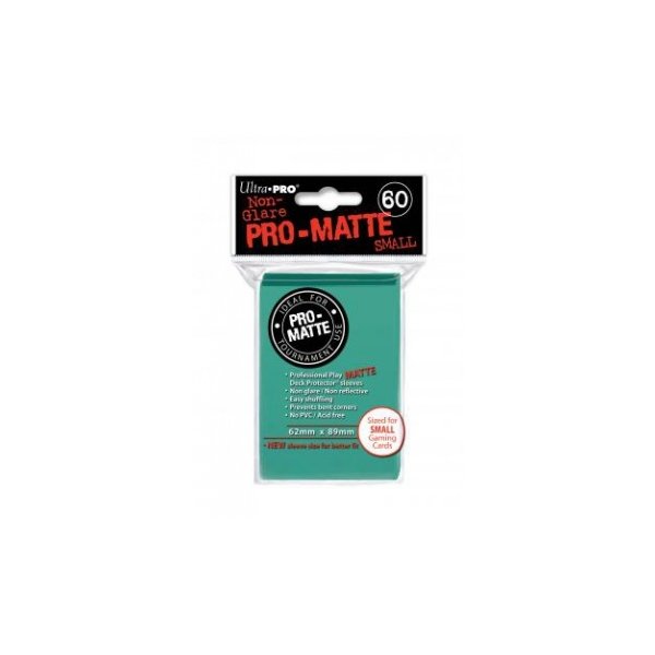 Ultra Pro Sleeves Pro-Matte: Aqua matt (60 H&uuml;llen) mini