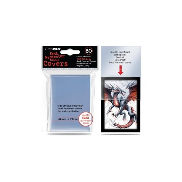 Ultra Pro Small Deck Protector Sleeve Covers - H&uuml;llen-Schutzh&uuml;llen (60 Sleeves) mini