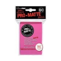 Ultra Pro Sleeves Pro-Matte: Helles Pink matt (60 Hüllen) mini