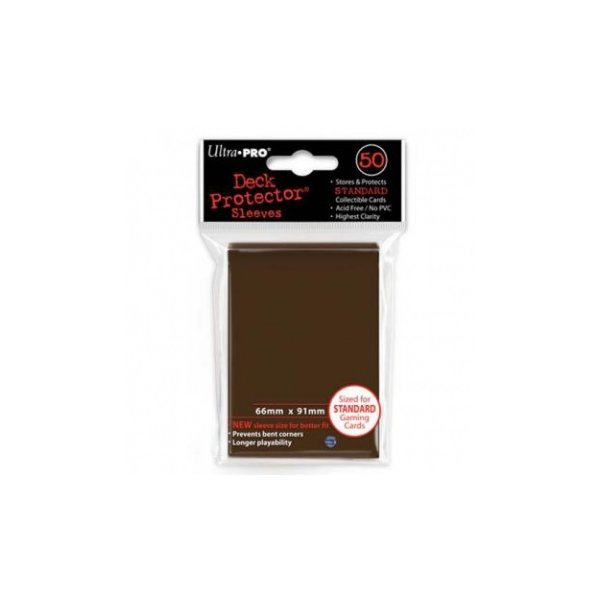 Ultra Pro Sleeves Brown (50 H&uuml;llen)