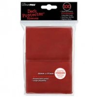 Ultra Pro Sleeves Red (100 Hüllen)