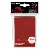 Ultra Pro Sleeves Red (50 H&uuml;llen)