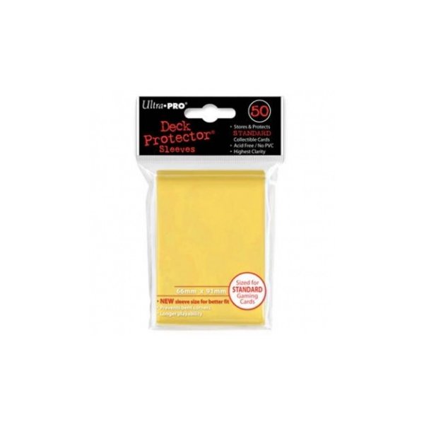 Ultra Pro Sleeves Yellow (50 H&uuml;llen)