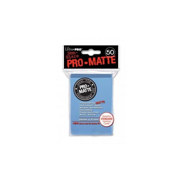 Ultra Pro Sleeves Pro-Matte Non-Glare: Light Blue (50 H&uuml;llen)
