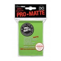 Ultra Pro Sleeves Pro-Matte Non-Glare: Lime Green (50 H&uuml;llen)