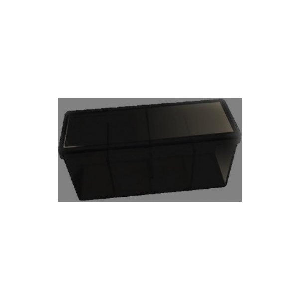 Dragon Shield 4-F&auml;cher Storage Box - SCHWARZ