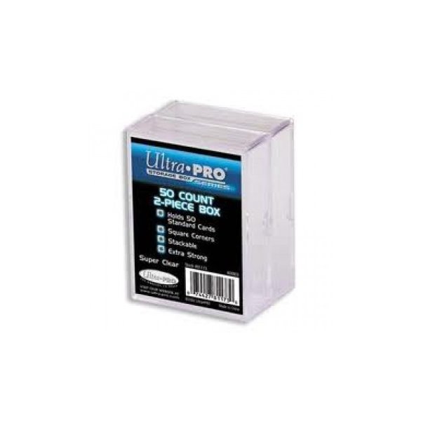 Ultra Pro 2-Piece Storage Box f&uuml;r 50 Karten (2 Boxen)