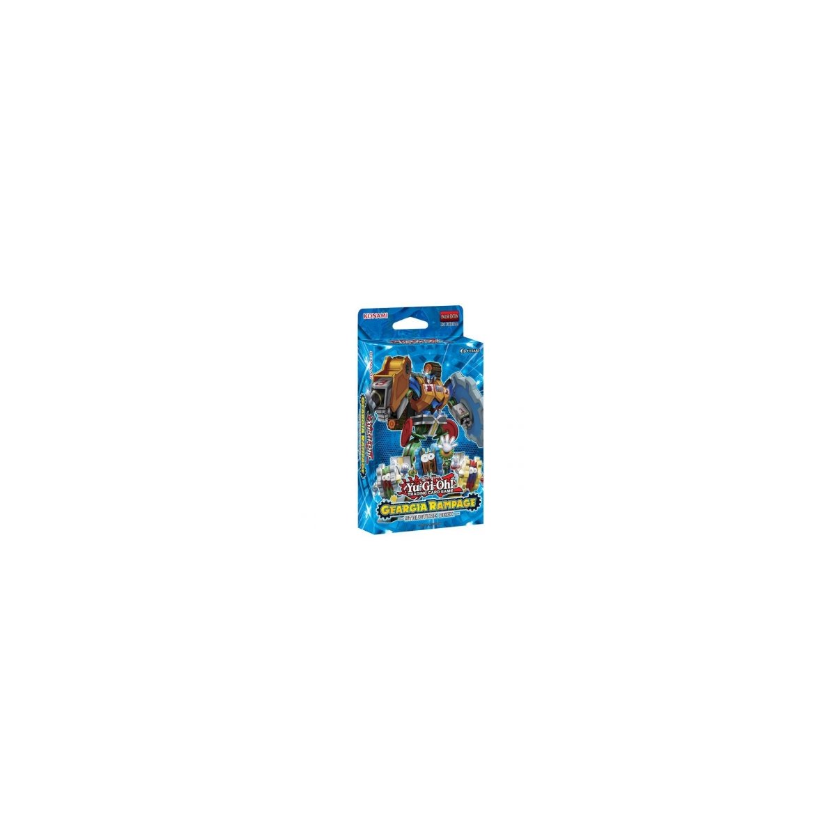 Yu-Gi-Oh! Geargia Rampage Structure Deck  Englische Version, Mit 42 Karten  Inkl. 2 UR Und 2 SR