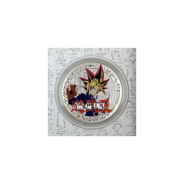 Yu-Gi-Oh! - Yami Yugi - 1 oz Silberm&uuml;nze - limitierte Auflage - Polierte Platte *ABSOLUTE SELTENHEIT*