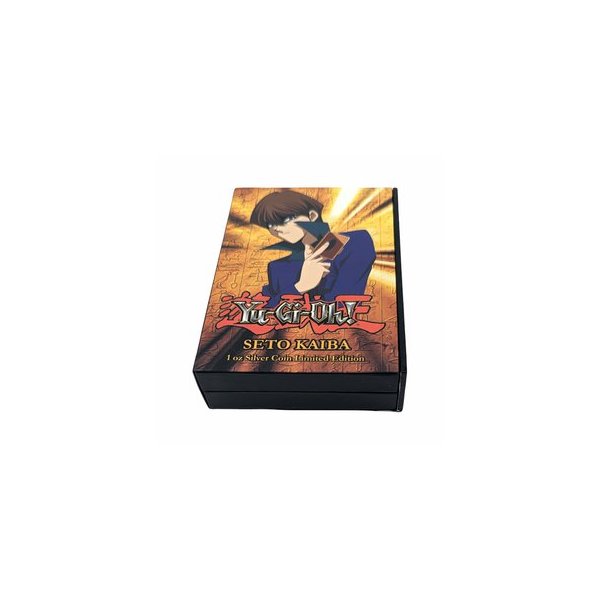Yu-Gi-Oh! - Seto Kaiba - 1 oz Silberm&uuml;nze - limitierte Auflage - Polierte Platte *ABSOLUTE SELTENHEIT*
