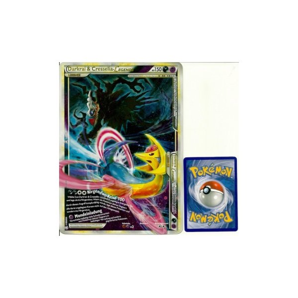 Darkrai &amp; Cresselia LEGENDE HOLO &Uuml;BERGRO&szlig;