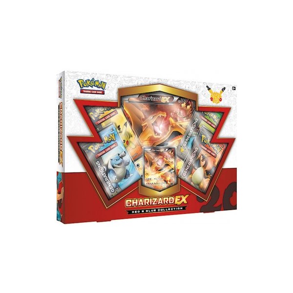 Pokemon Red &amp; Blue Collection Charizard-EX - Glurak-EX (englisch)