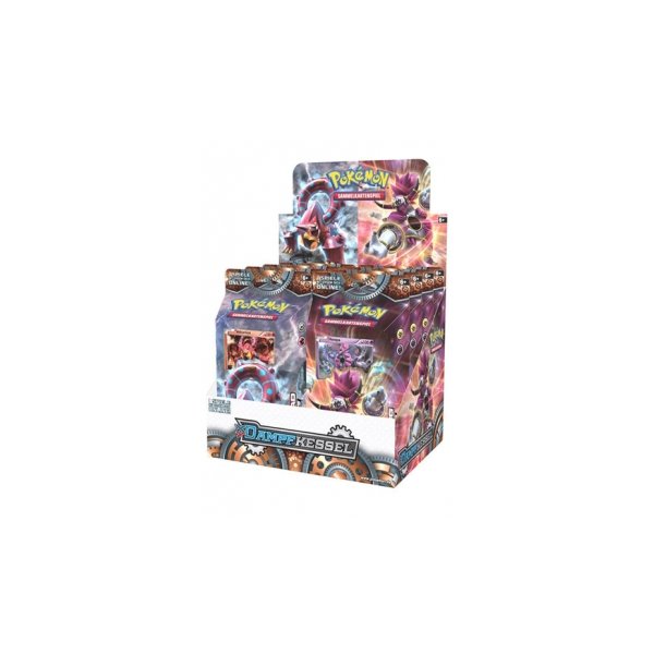 Pokemon Dampfkessel Hoopa Deck (Blitzring) *SELTEN*