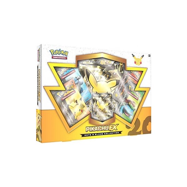 Pokemon - Rote und Blaue Kollektion Pikachu EX (deutsch)