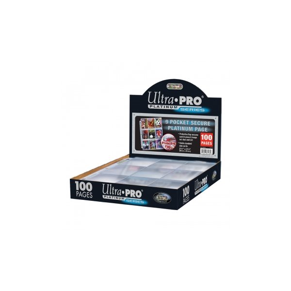 Ultra Pro 9-Pocket Pages Secure Platinum (100 Seiten)