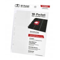 18-Pocket Pages Side-Loading White Karten Hüllen 9-Pocket Ultimate Guard
