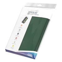 Ultimate Guard 8-Pocket ZipFolio XenoSkin Gr&uuml;n