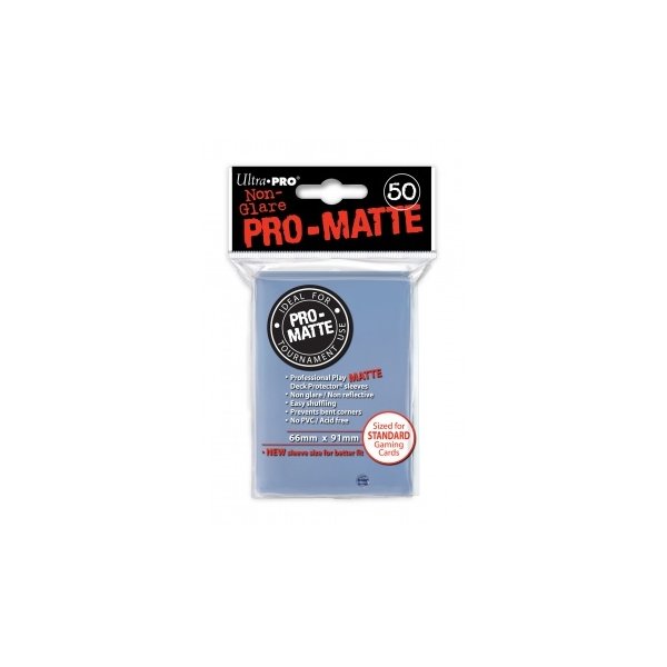 Ultra Pro Sleeves Pro-Matte Non-Glare: Clear (50 H&uuml;llen)