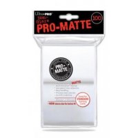 Ultra Pro Sleeves Pro-Matte Non-Glare: White/ Weiss (100 Hüllen)