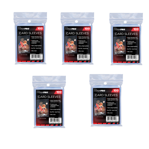 500 Ultra Pro Soft Sleeves (5x100 Kartenh&uuml;llen)