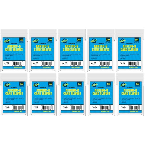Arkero-G 1000 Standard Soft Sleeves (durchsichtige Kartenh&uuml;llen)