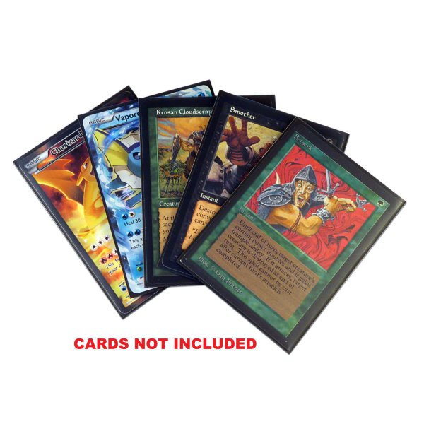 Arkero-G Matt Card Sleeves: Schwarz (50 H&uuml;llen) Standardgr&ouml;&szlig;e