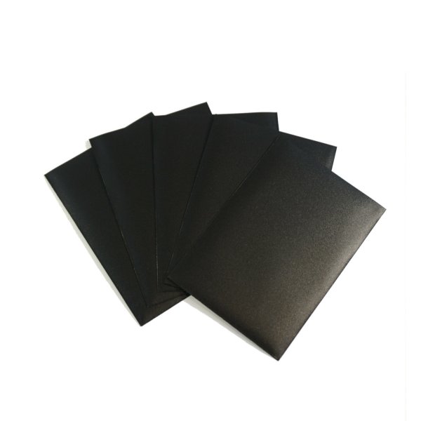 Arkero-G Matt Card Sleeves: Schwarz (50 H&uuml;llen) Standardgr&ouml;&szlig;e