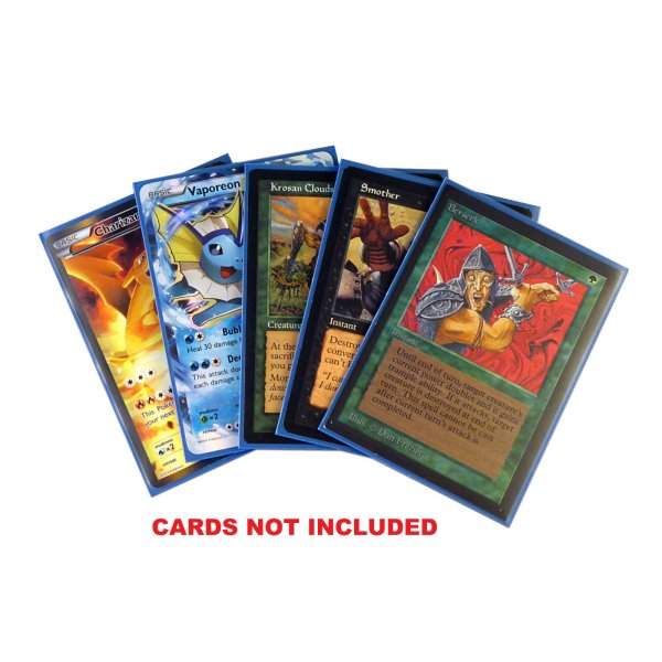 Arkero-G Matt Card Sleeves: Blau (50 H&uuml;llen) Standardgr&ouml;&szlig;e