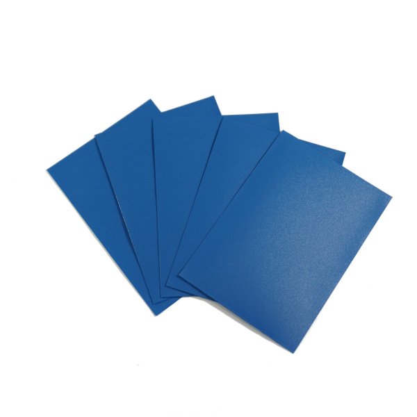 Arkero-G Matt Card Sleeves: Blau (50 H&uuml;llen) Standardgr&ouml;&szlig;e