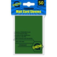 Arkero-G Matt Card Sleeves: Grün (50 Hüllen) Standardgröße