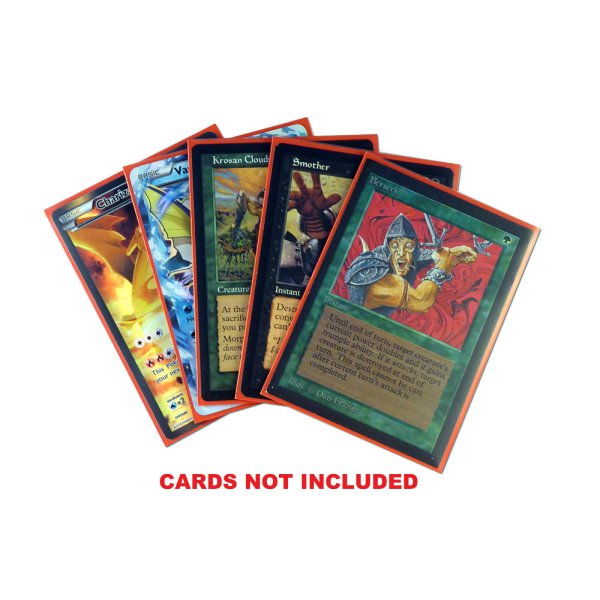 Arkero-G Matt Card Sleeves: Rot (50 H&uuml;llen) Standardgr&ouml;&szlig;e