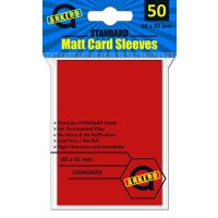 Arkero-G Matt Card Sleeves: Rot (50 H&uuml;llen)...