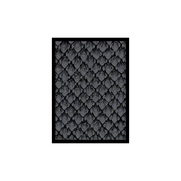Legion Matte Sleeves - Dragonhide Black (50 Sleeves)