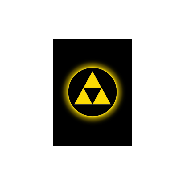 Legion Matte Sleeves - Absolute Iconic TriForce (50 Sleeves)