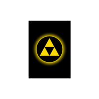 Legion Matte Sleeves - Absolute Iconic TriForce (50 Sleeves)