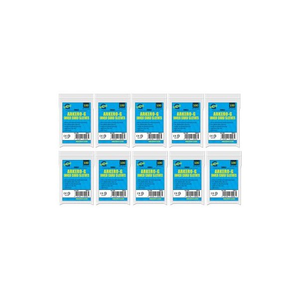 1000 Arkero-G Small Inner Card Sleeves (innere Kartenh&uuml;llen) mini