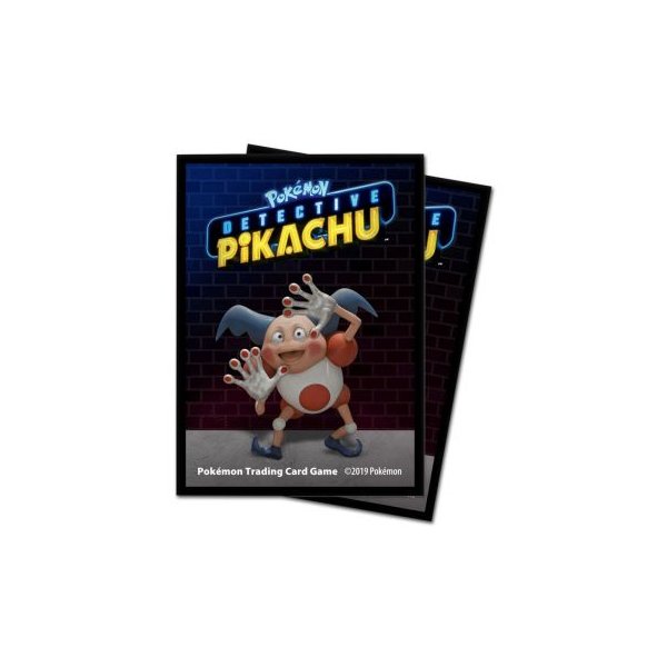 Pokemon Sleeves Meisterdetektiv Pikachu Pantimos (65 Kartenh&uuml;llen)