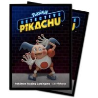 Pokemon Sleeves Meisterdetektiv Pikachu Pantimos (65 Kartenhüllen)