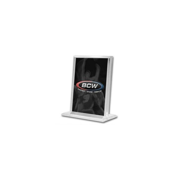 BCW 1/2 Inch Acrylic Card Holder mit St&auml;nder - stabiler Kartenhalter