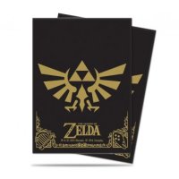 Ultra Pro The Legend of Zelda: Black &amp; Gold Sleeves (65 Sleeves)