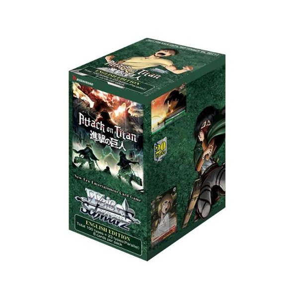 Weiss Schwarz TCG: Attack on Titan Vol. 2 Display Reprint (englisch)
