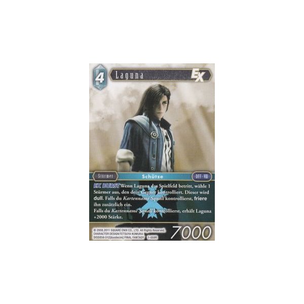 Final Fantasy Promokarte Laguna